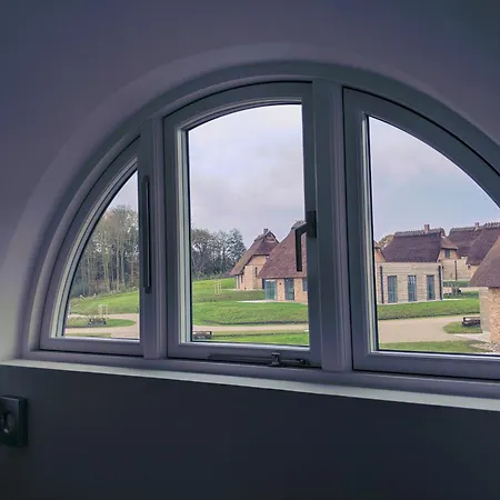 Reetdorf Geltinger Birk Malerhaus Wollgras Nyaraló *